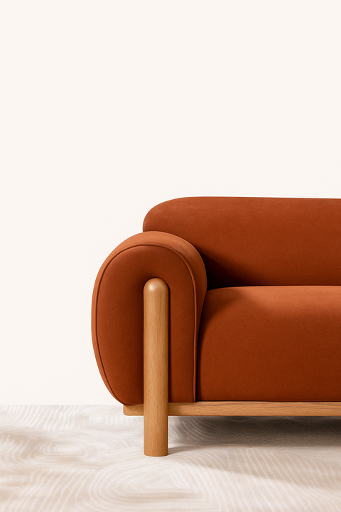 Elowen Premium Velvet Sofa