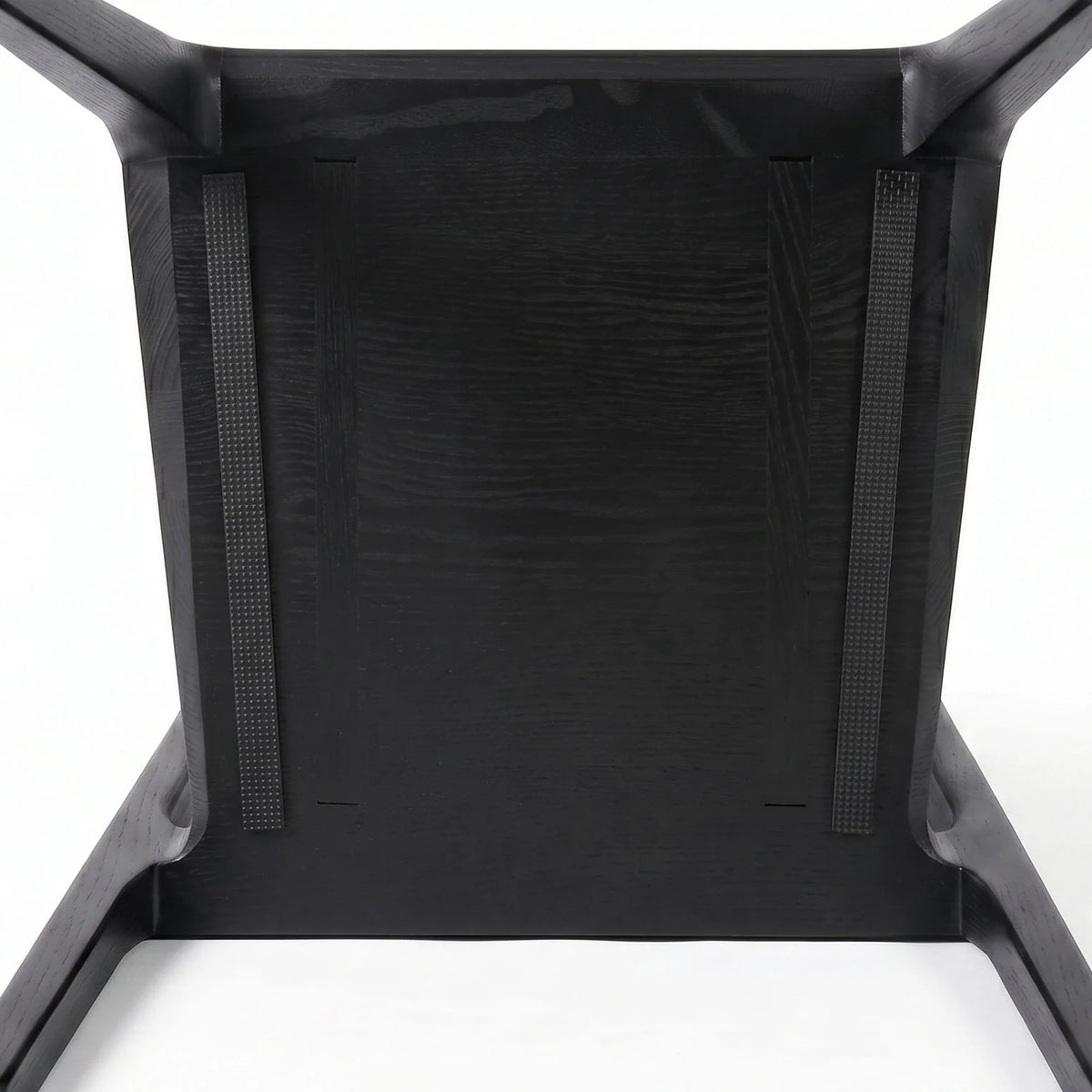 Taina Solid Ash Wood Dining Chair – Black