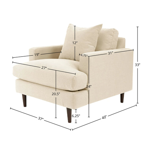 Thessalyn Club Chair Frame
