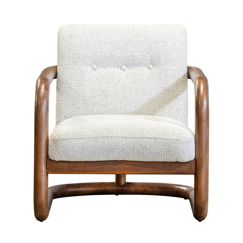 Contour Club Chair – Ivory