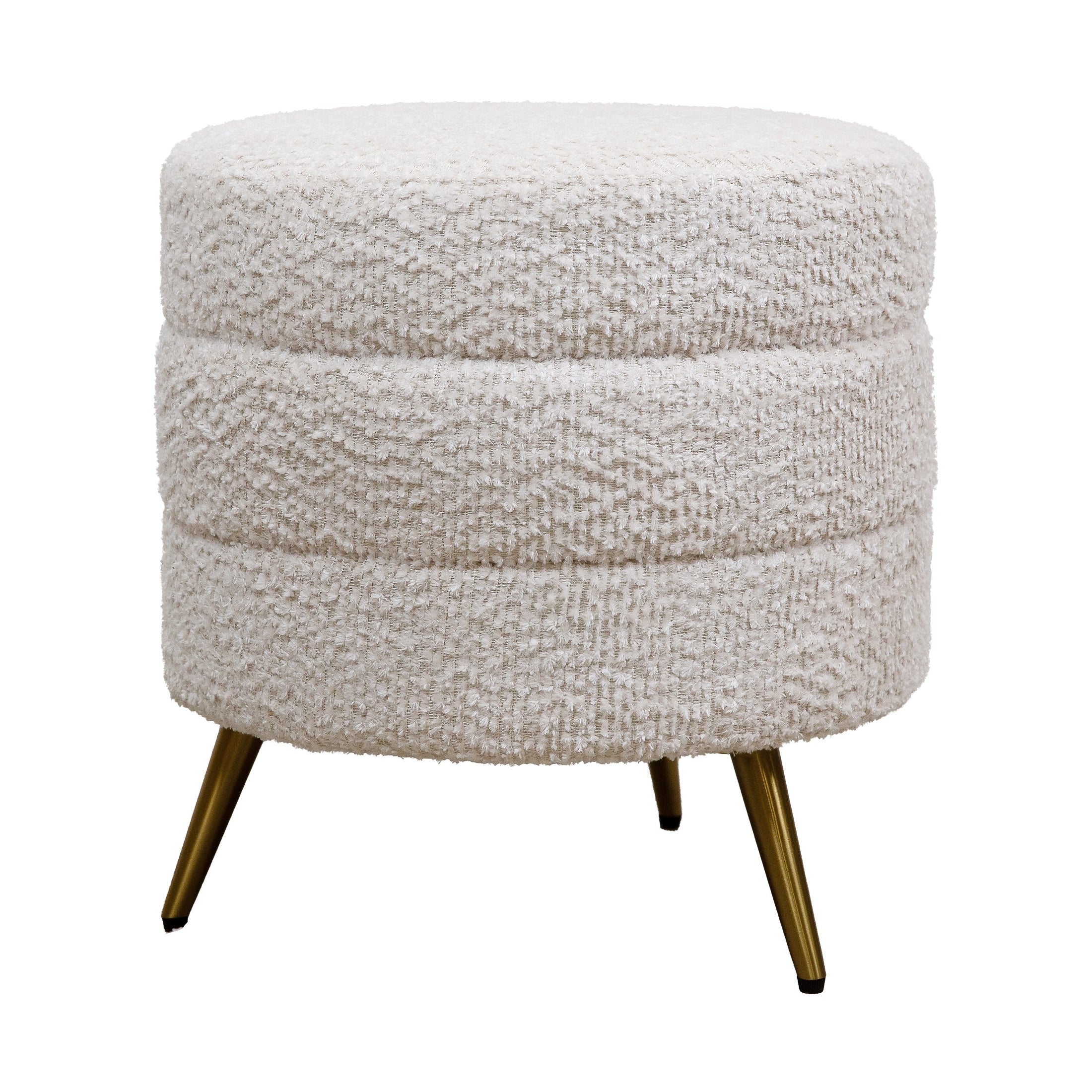 Cadence Small Ottoman - Boucle