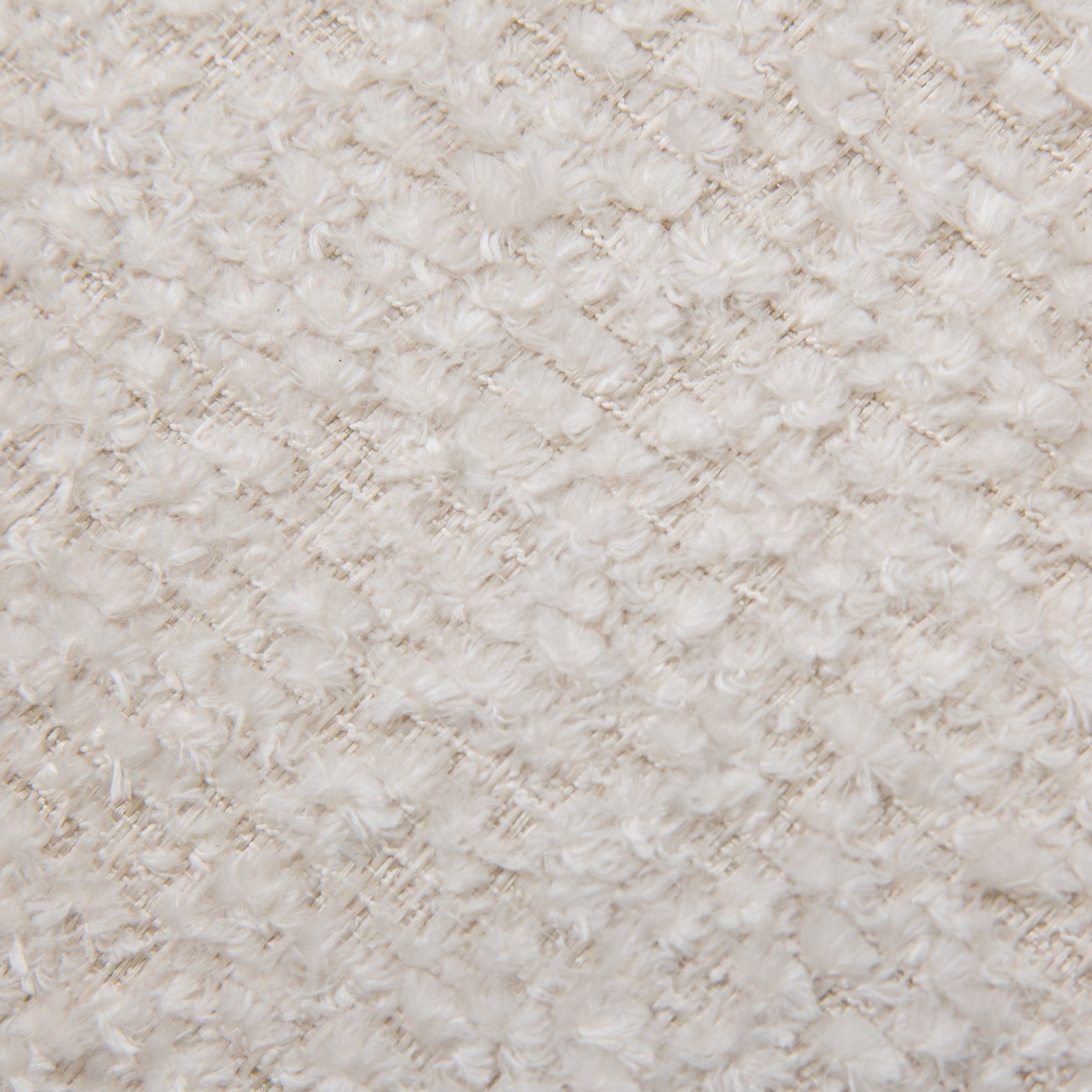 Cadence Small Ottoman - Boucle