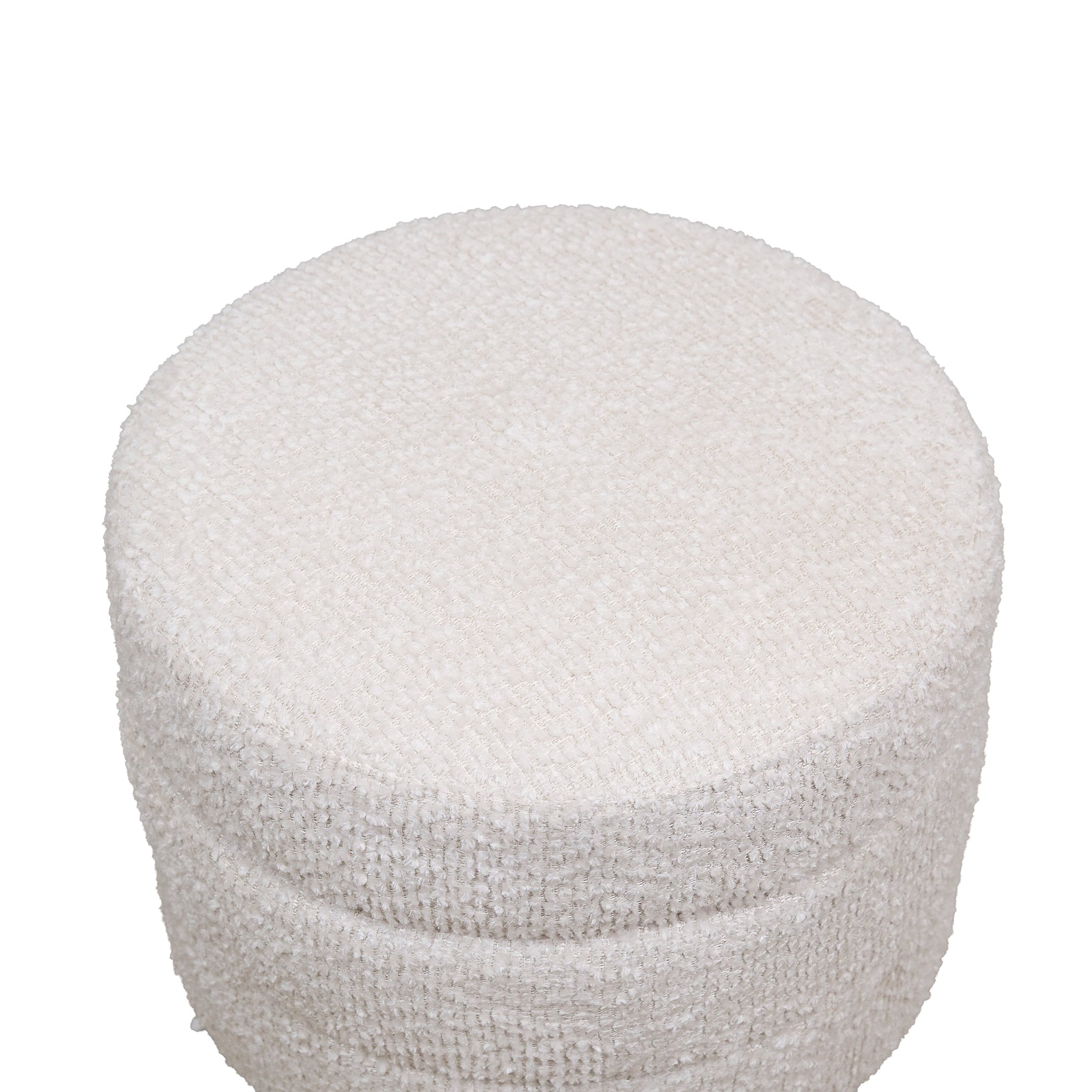 Cadence Small Ottoman - Boucle