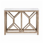 Calicut Console Table Marble Top