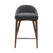 Calvera Counter Stool - Dark Grey