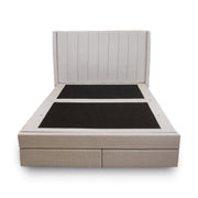 Candice Storage Bed With Drawers - Pearl