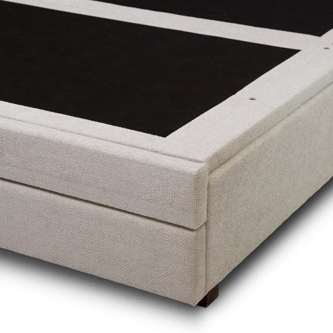 Candice Storage Double Bed With Drawers - Pearl