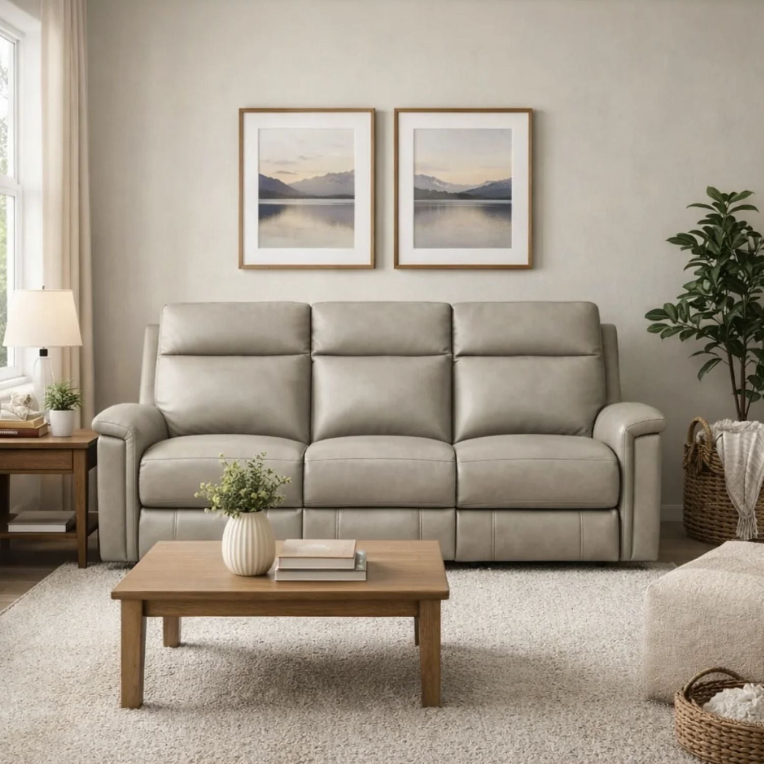 Canfield Power Headrest Zero Gravity Recliner Sofa