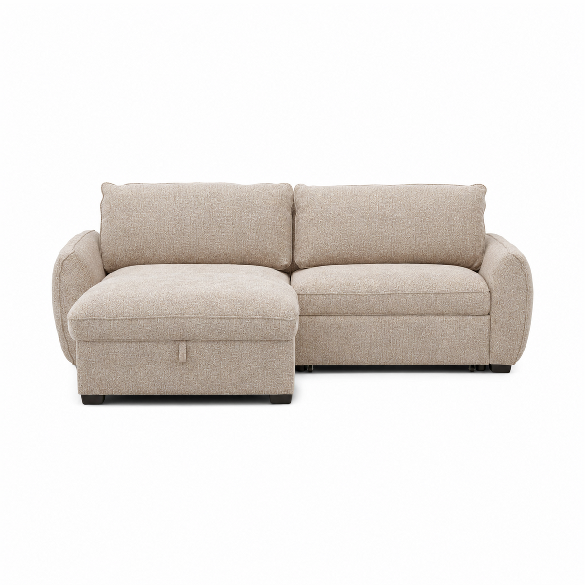Cassey Pullout Sleeper Sectional with  Storage Chaise