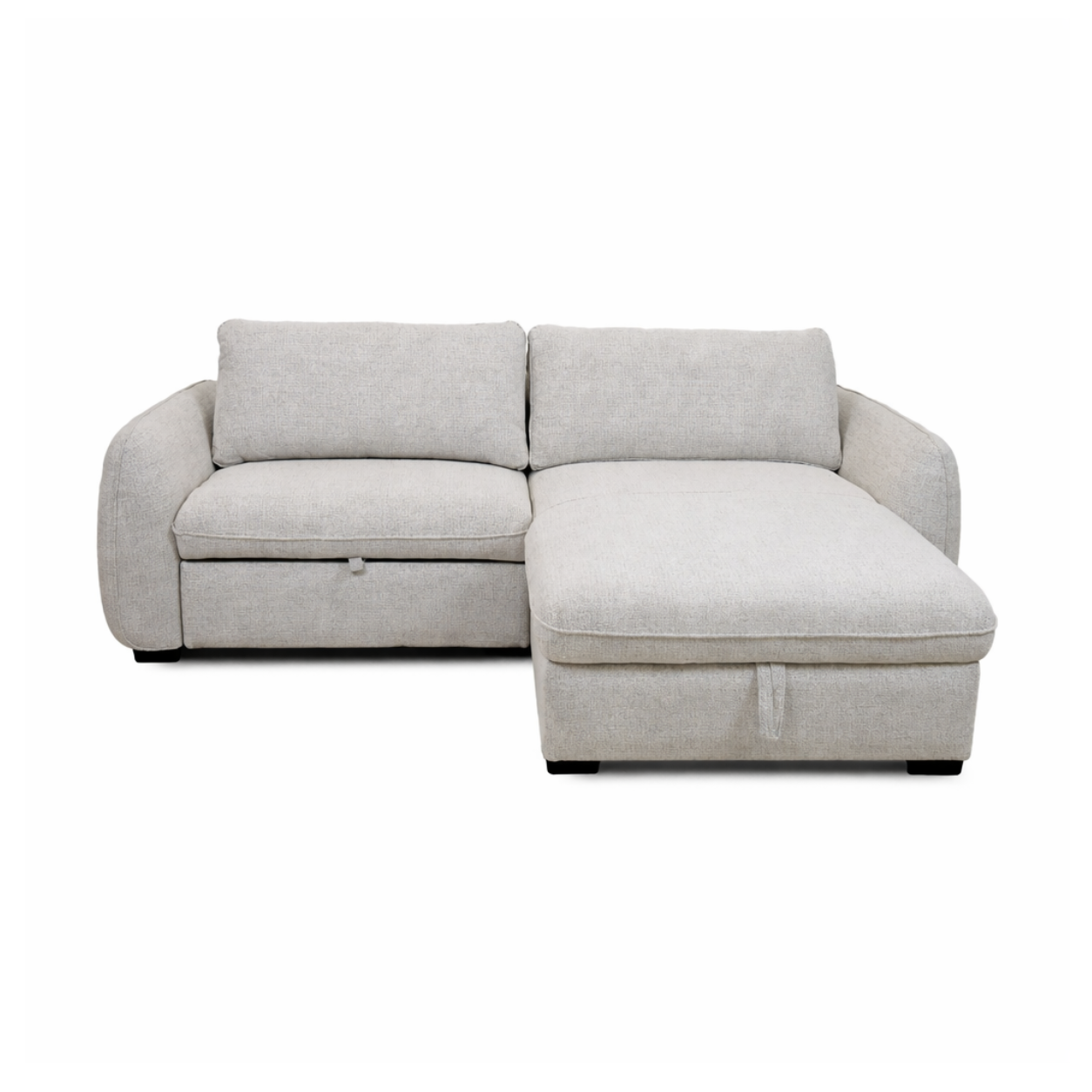 Cassey Pullout Sleeper Sectional with Storage Chaise