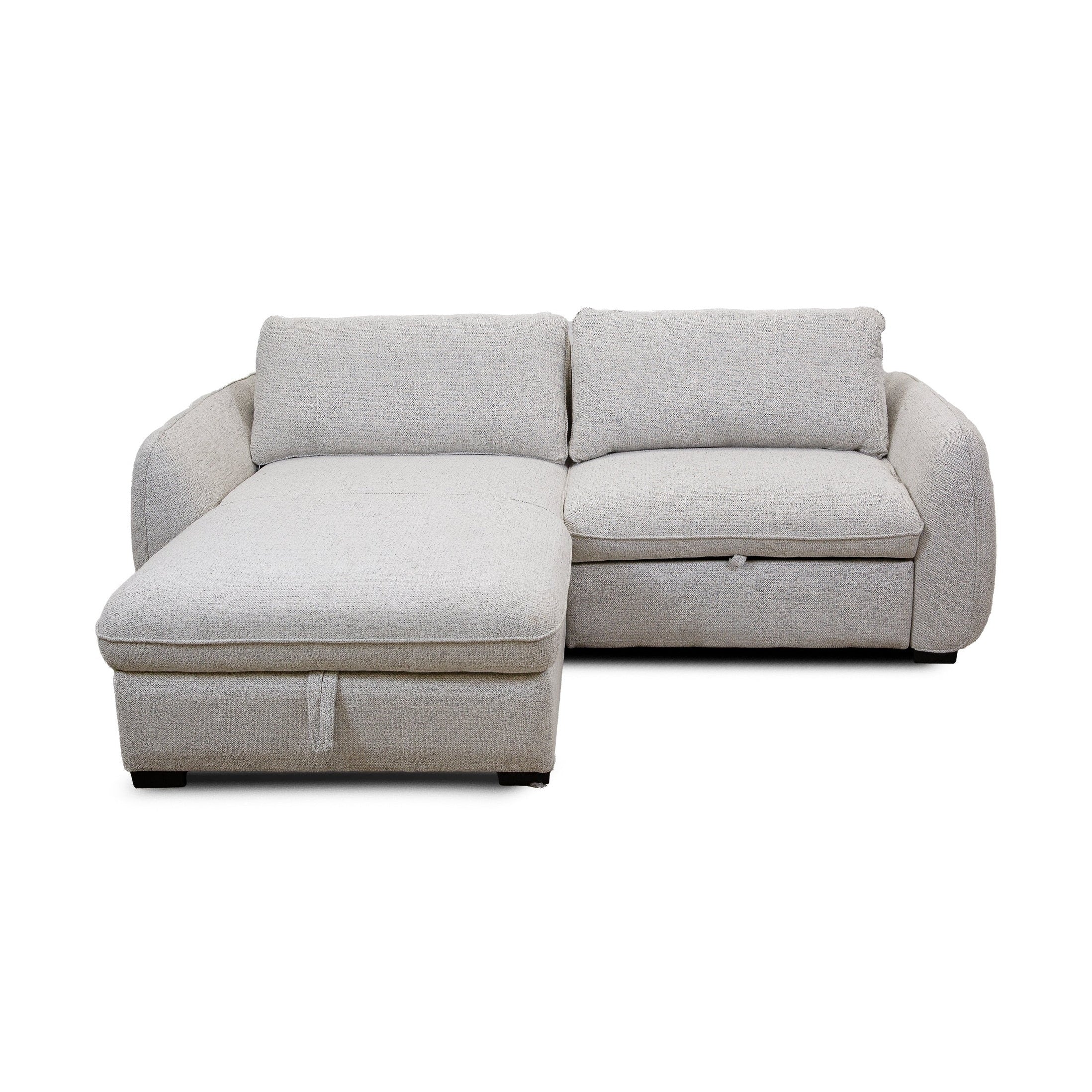 Cassey Pullout Sleeper Sectional with  Storage Chaise