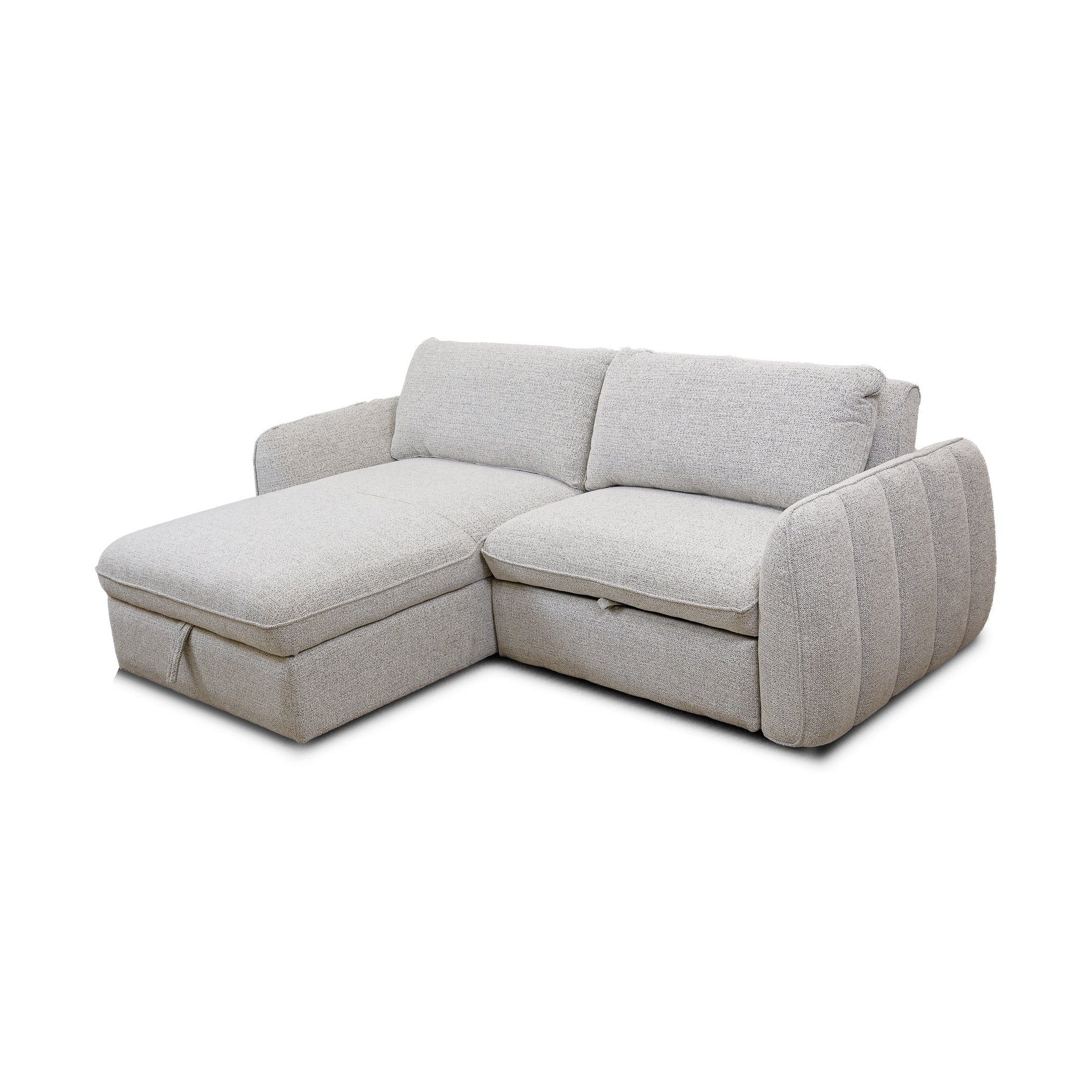 Cassey Pullout Sleeper Sectional with  Storage Chaise
