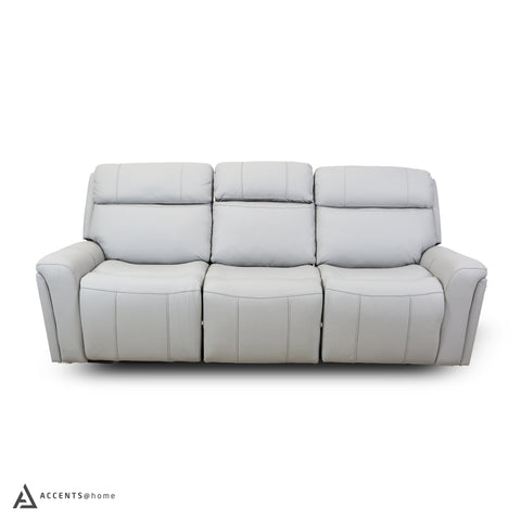 Cavallo Genuine Leather Power Recliner Sofa with Wireless Charger