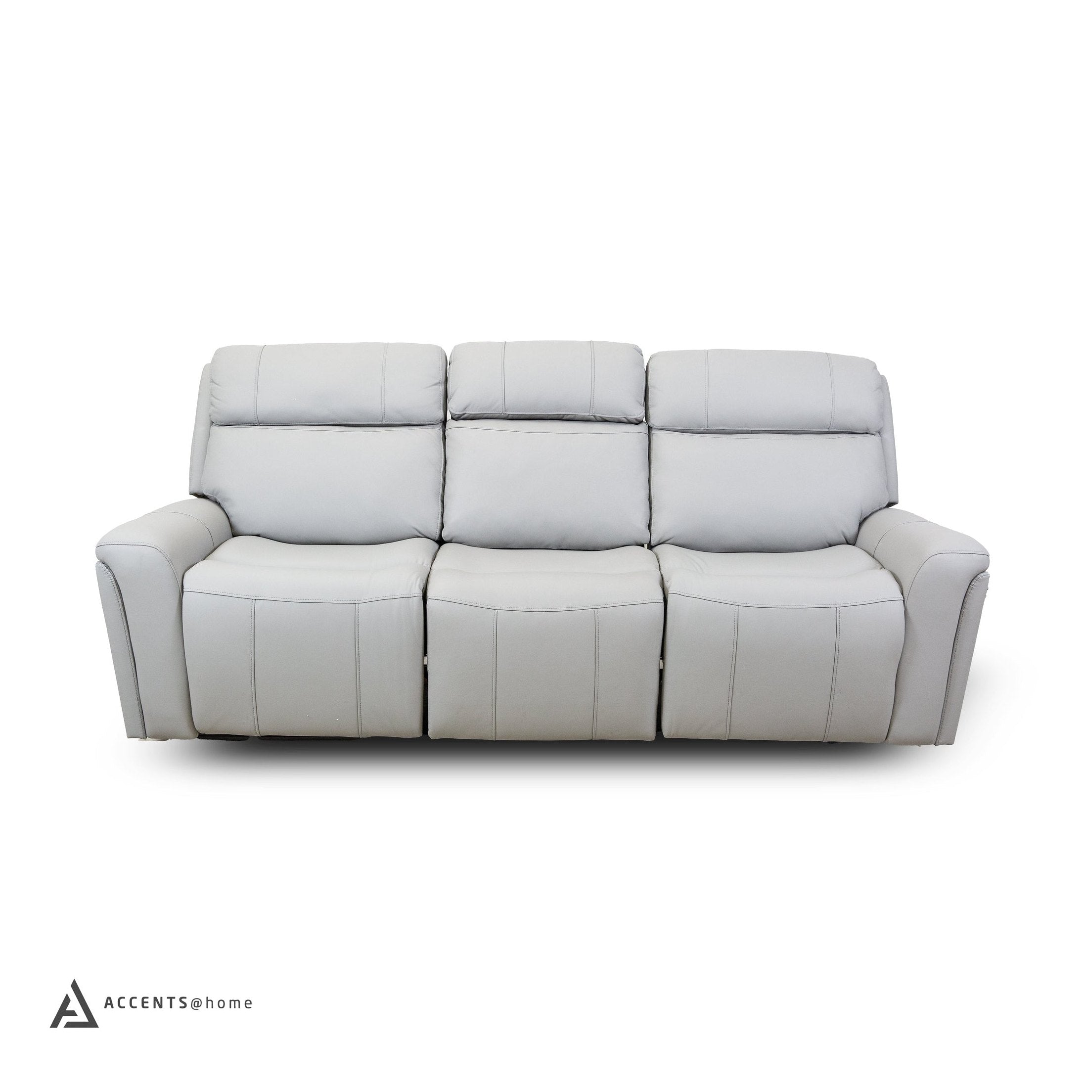 Cavallo Genuine Leather Power Recliner Sofa with Wireless Charger