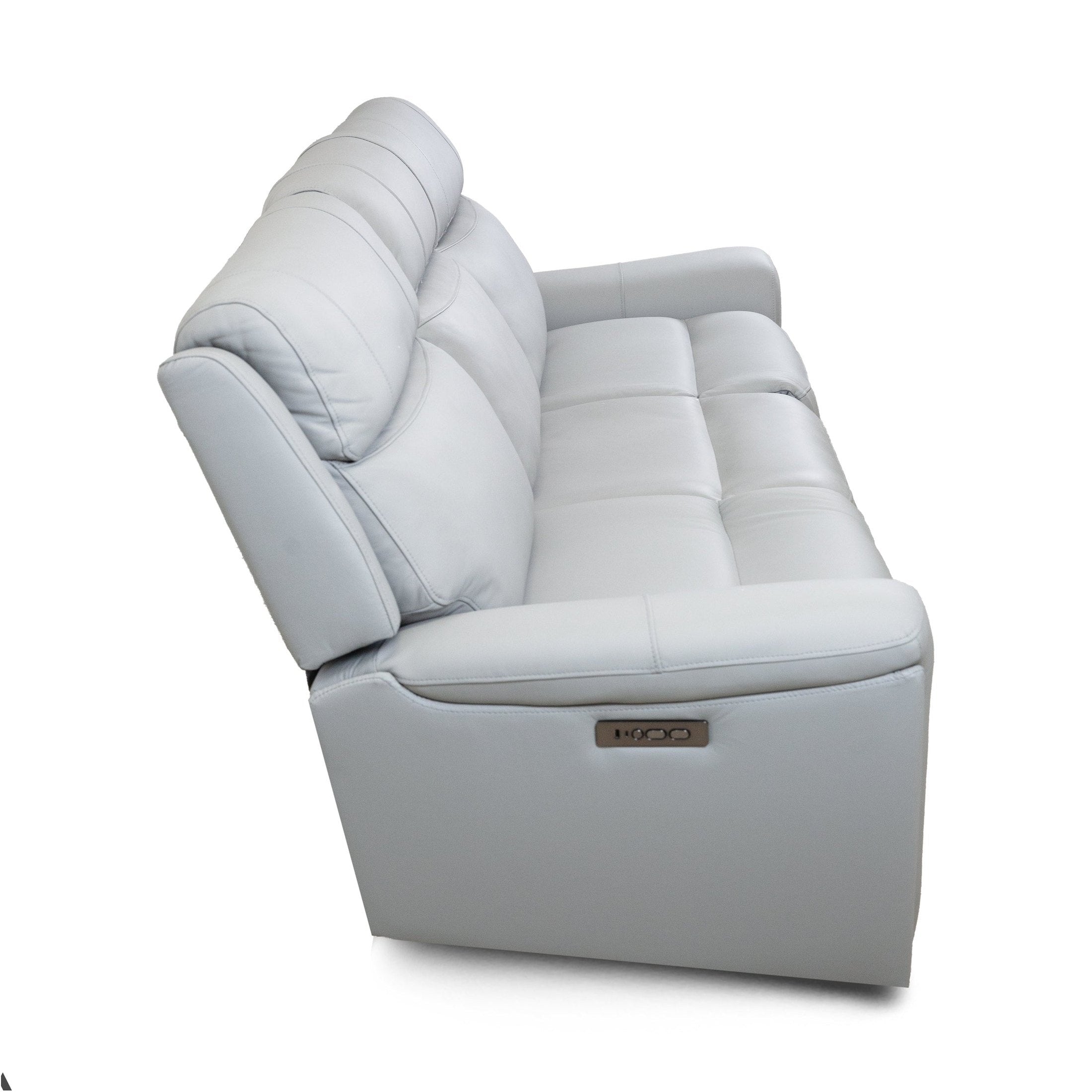 Cavallo Genuine Leather Power Recliner Sofa with Wireless Charger