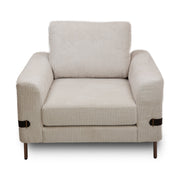 Chadwick Fabric Chair - Ivory