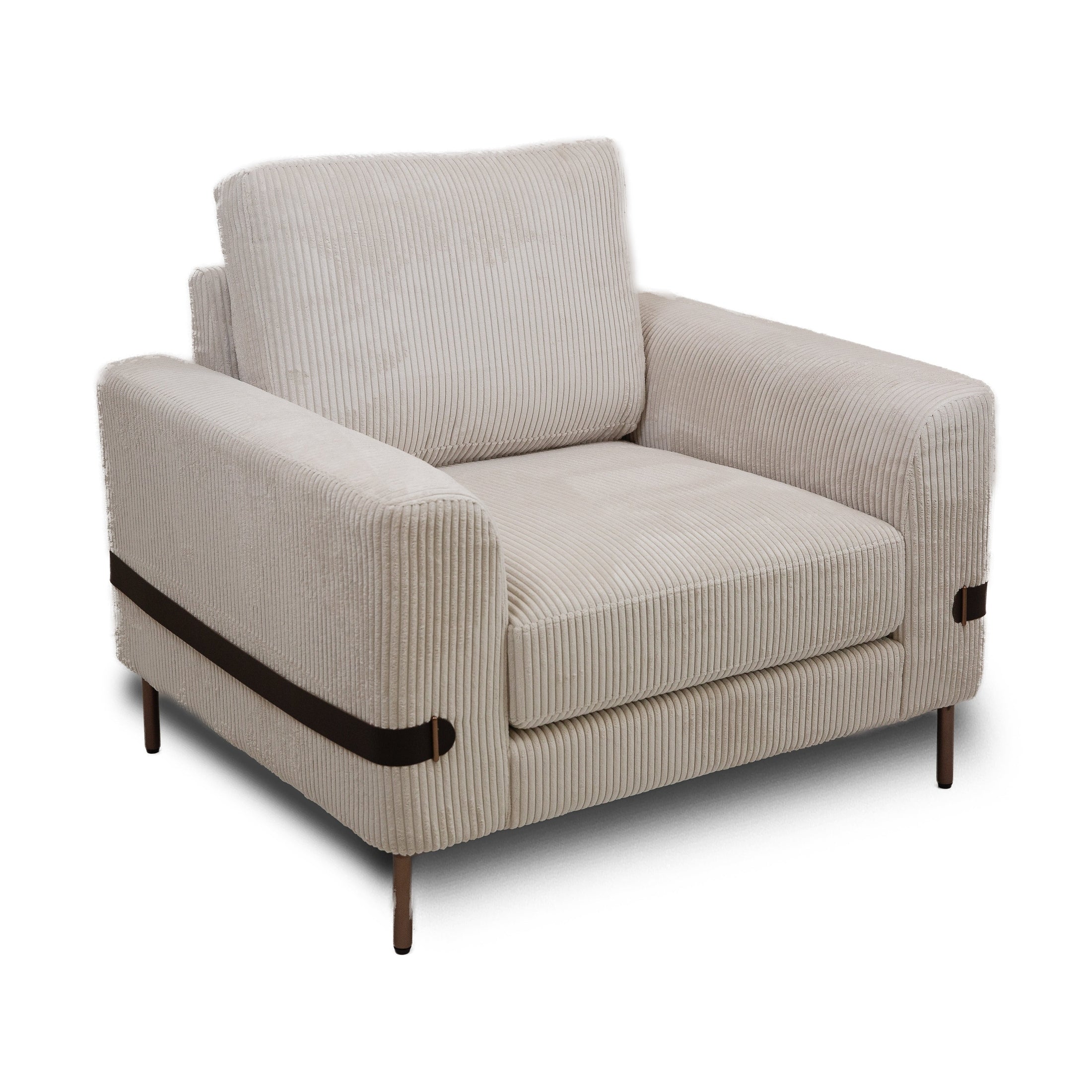 Chadwick Fabric Chair - Ivory