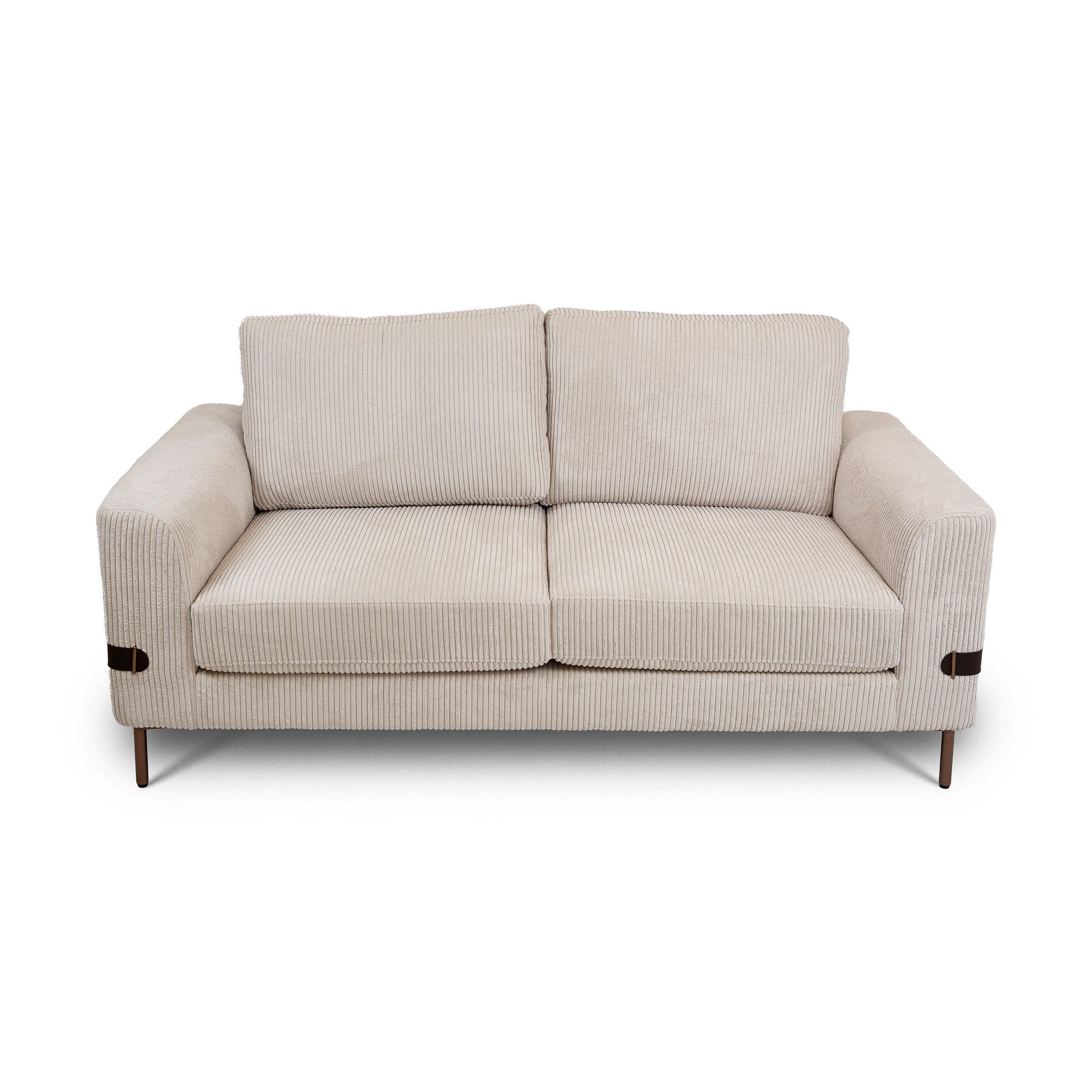 Chadwick Fabric Loveseat - Ivory
