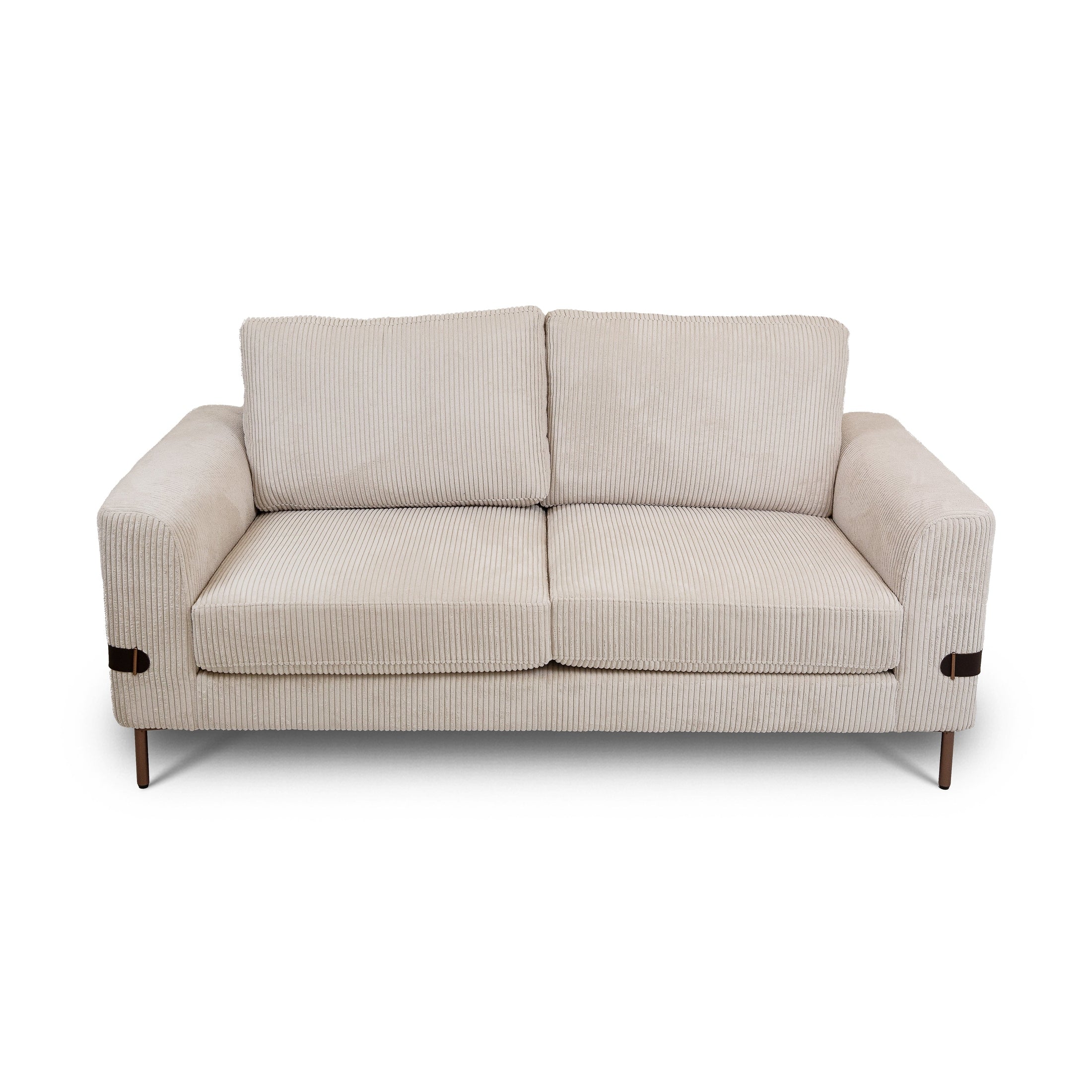 Chadwick Fabric Loveseat - Ivory