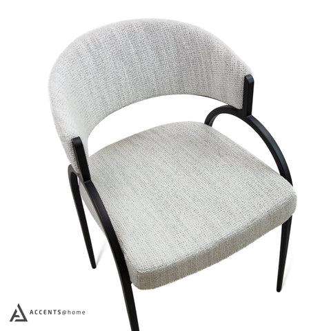 Kara Dining Chair - Light Grey