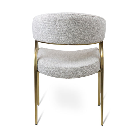 Monet Gold Dining Chair - Champagne