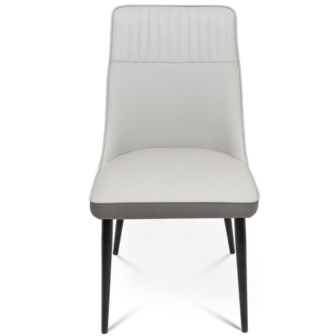 Harmen Two Tone Dining Chair - Faux Leather