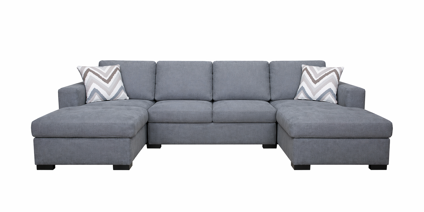 Sloane 3-Piece U-Shape Sectional Sofa with Pull-Out Bed & Storage Chaise