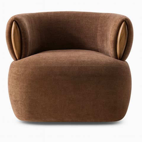 Vera Curved Accent Chair
