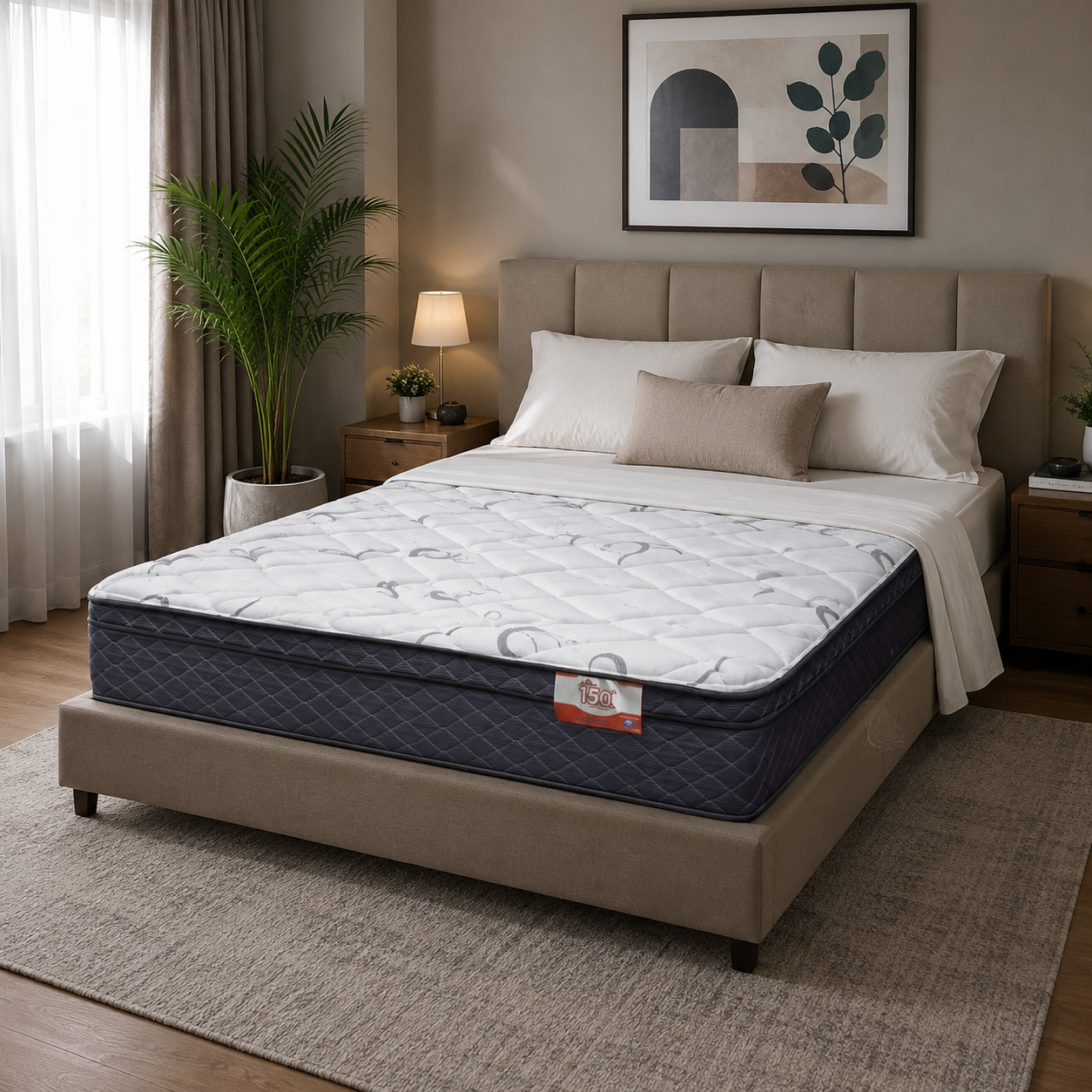 Churchill 8" Eurotop Mattress - Queen