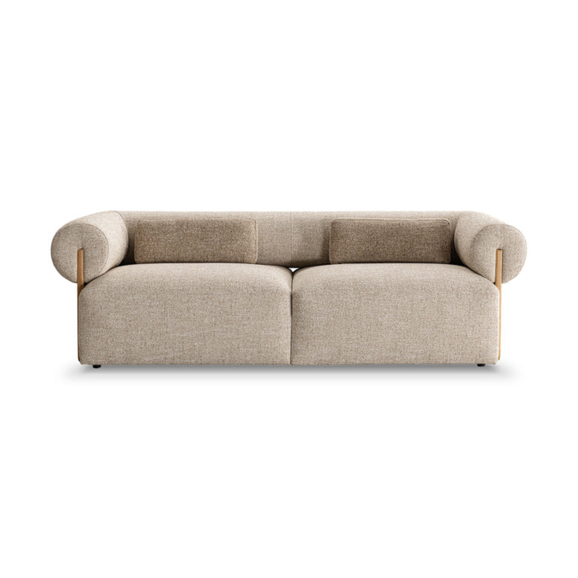 Cillian 3 Seater Fabric Sofa