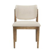 Cline Cream Fabric Upholstered Dining Chair
