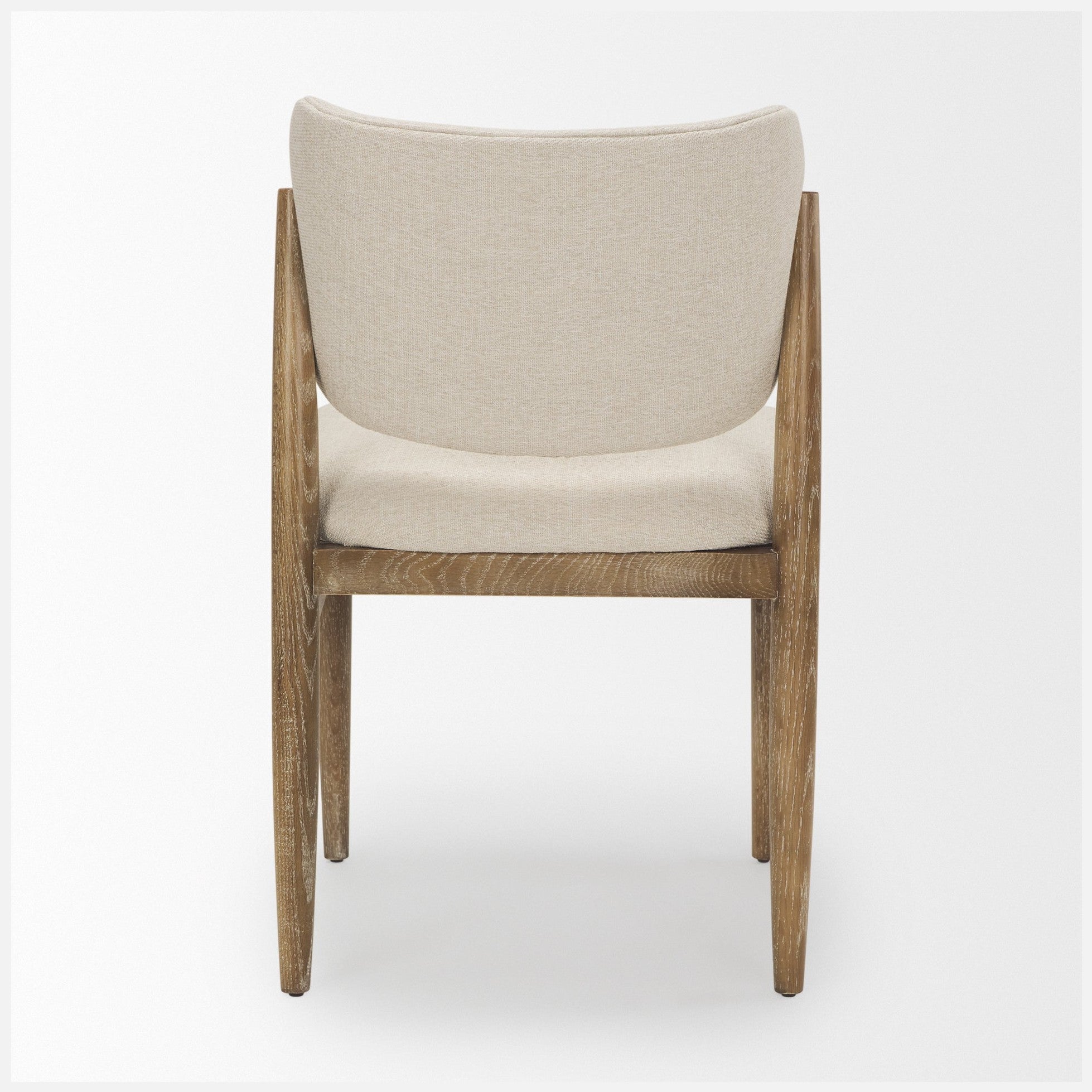 Cline Cream Fabric Upholstered Dining Chair