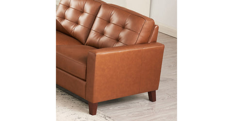 Tallon Genuine Leather Loveseat