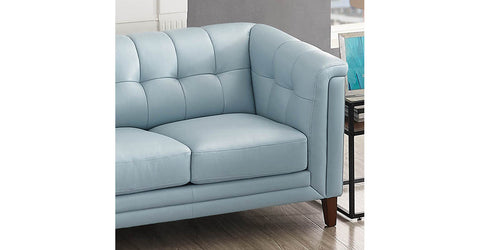 Arvon Genuine Leather Loveseat