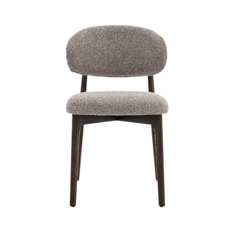 Borna Oak Wood Walnut Dining Chair
