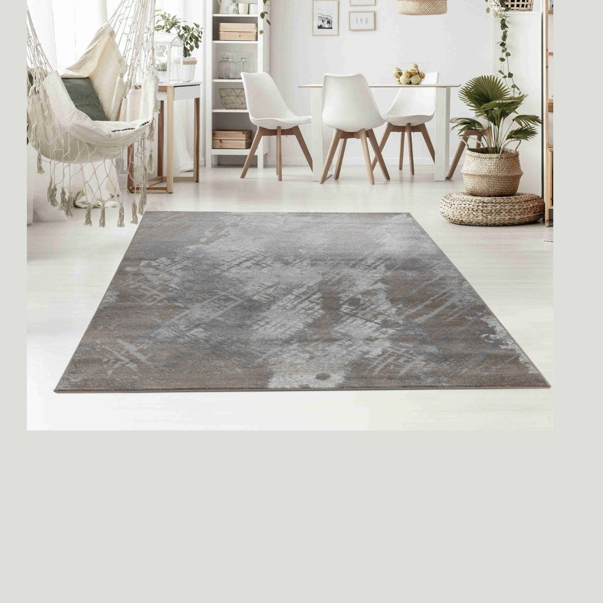 Hamilton Brown Persian-Style Traditional Area Rug