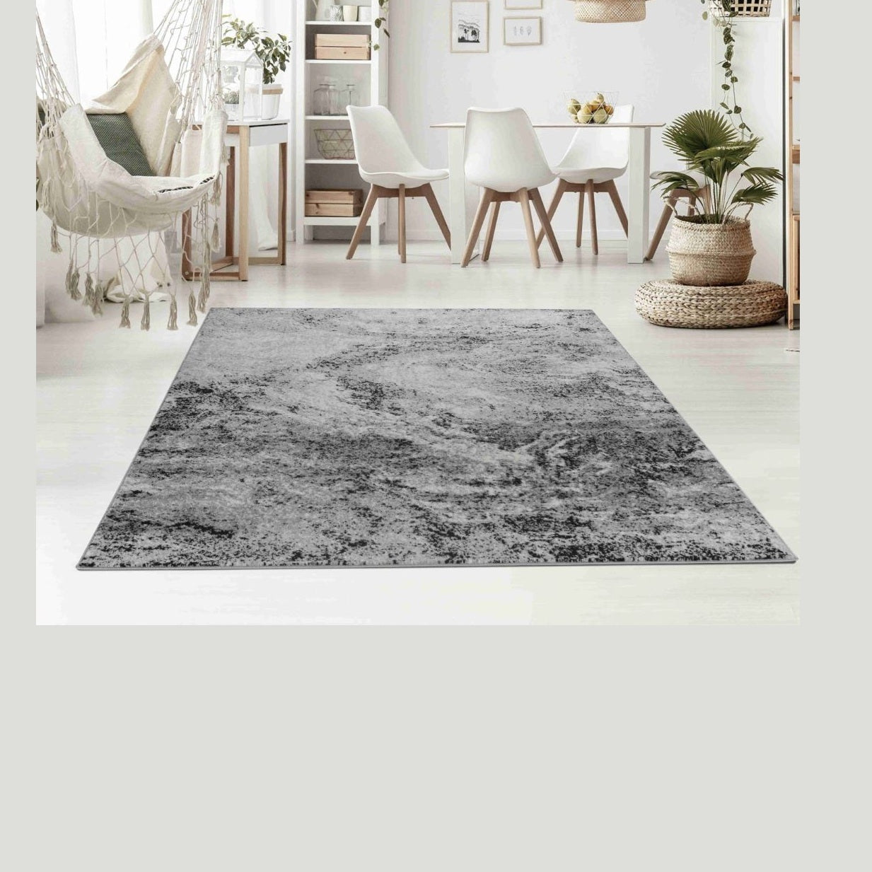 Hamilton Classic Cream Floral Border Area Rug