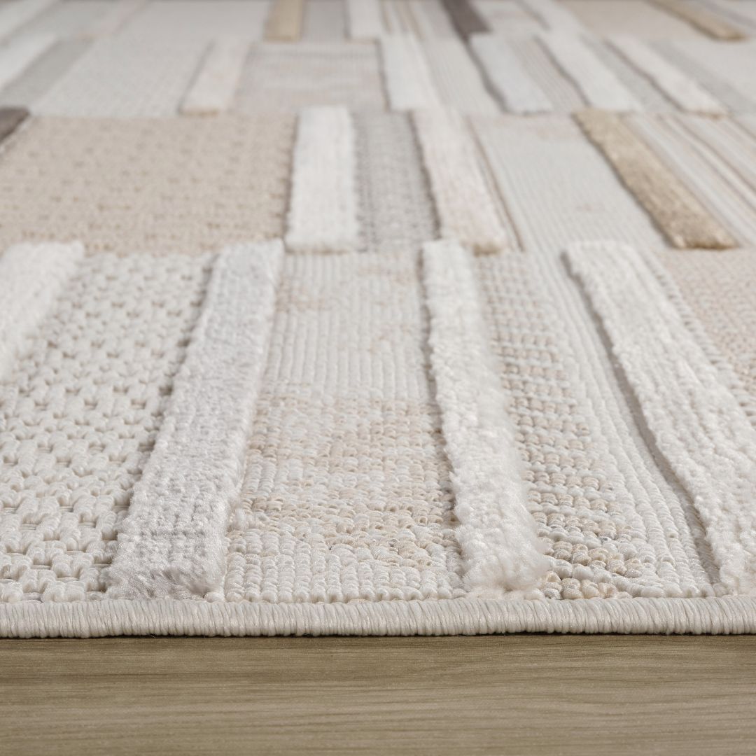 Marrakech Modern Beige Area Rug