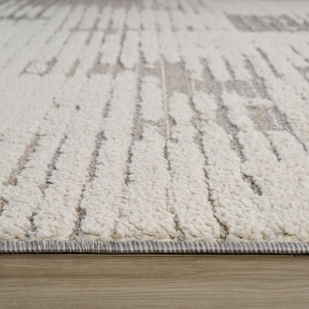 Valencia Grey Vintage Floral Area Rug