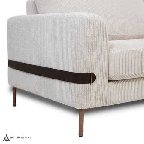 Chadwick Fabric Sofa - Ivory