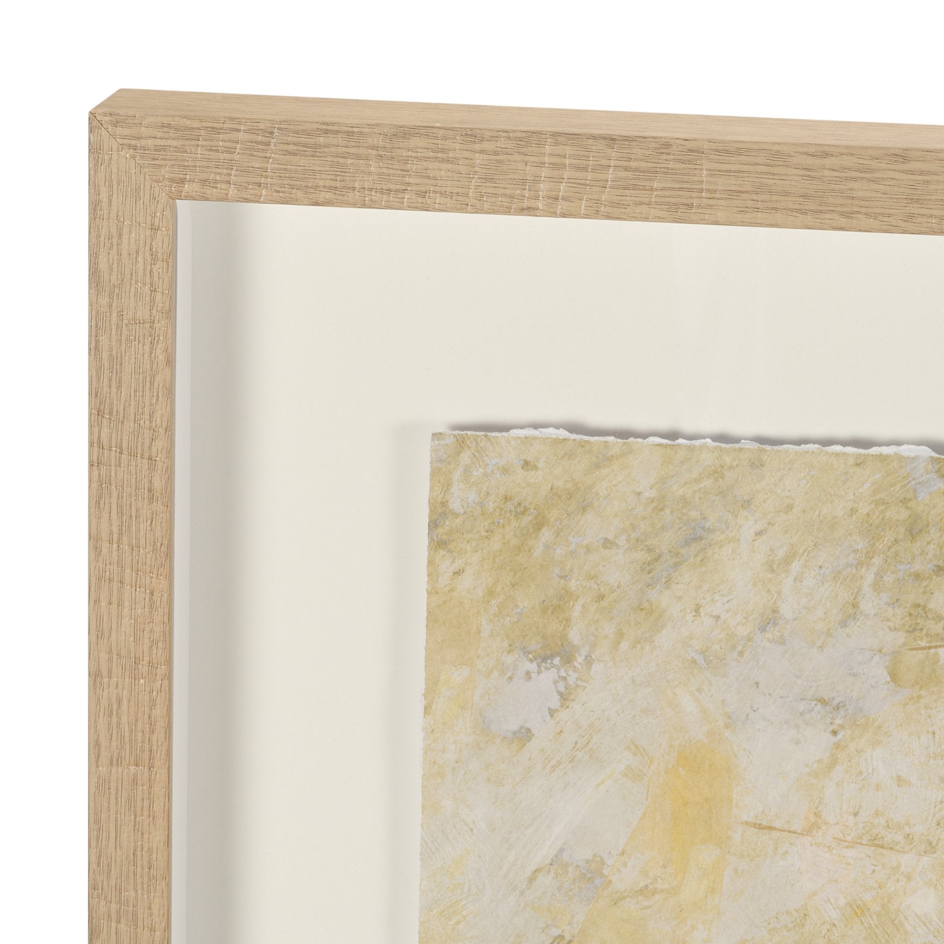 Curious Hand Embelished Framed Artwork