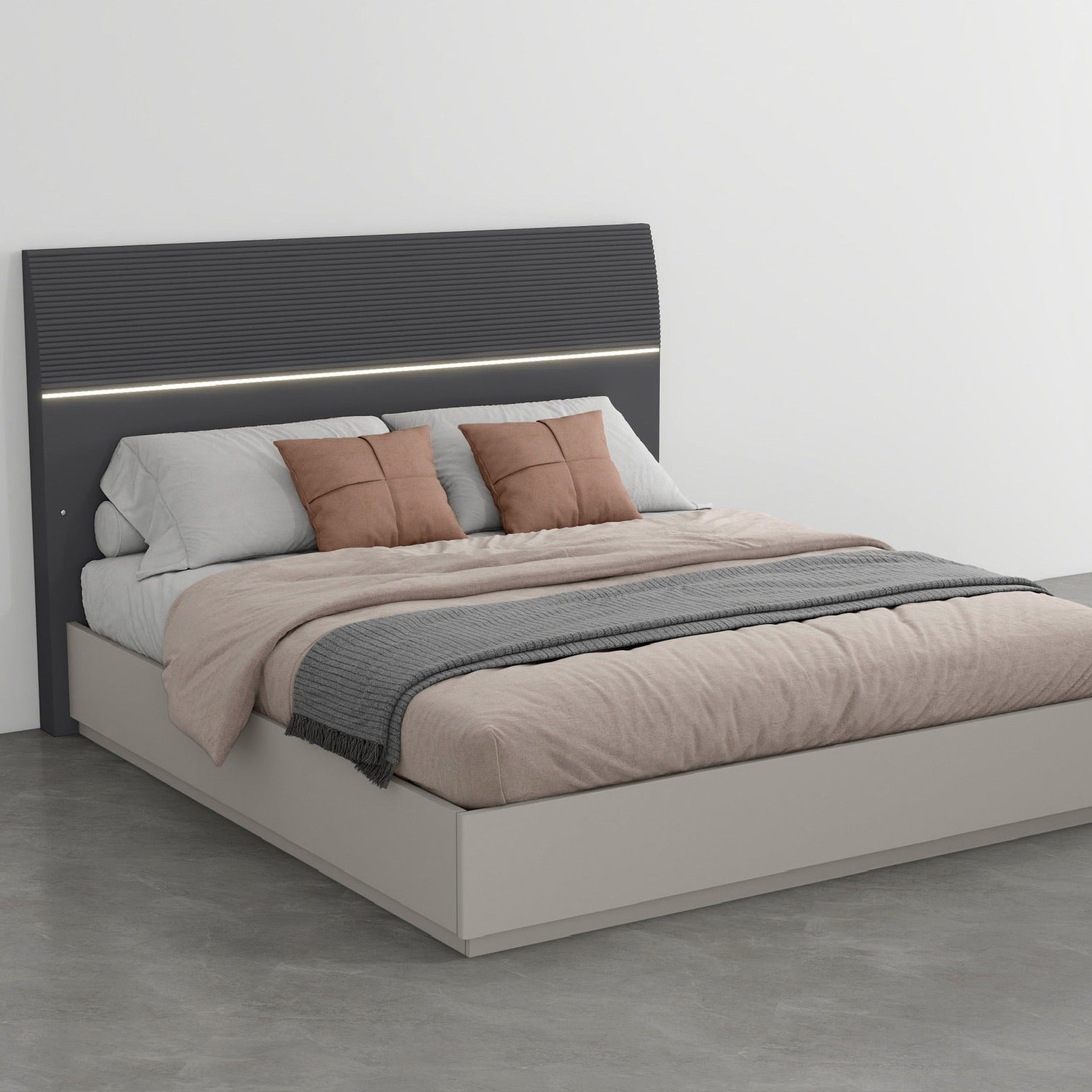 Nella Two Tone Storage Bed