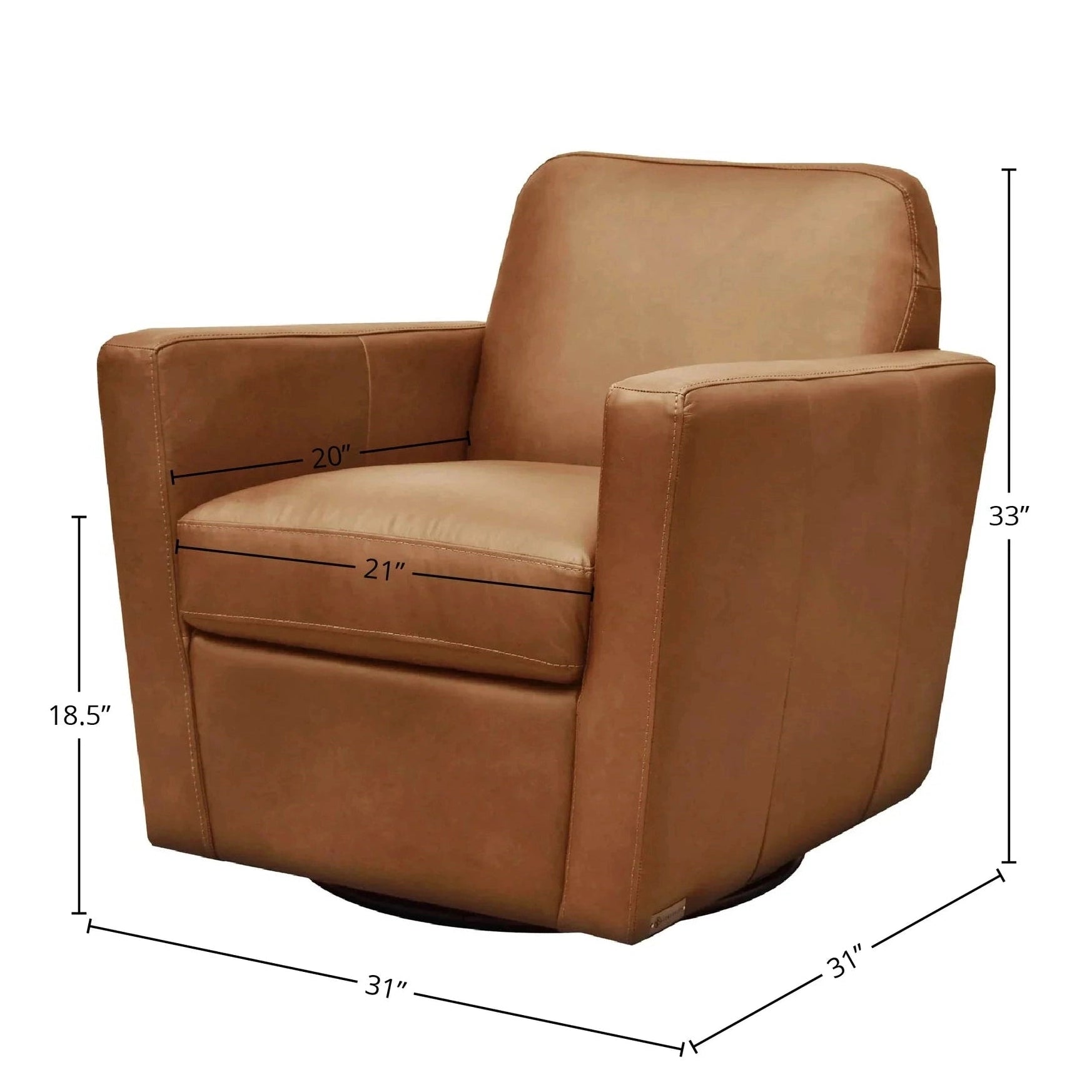 Padryn Swivel Club Chair