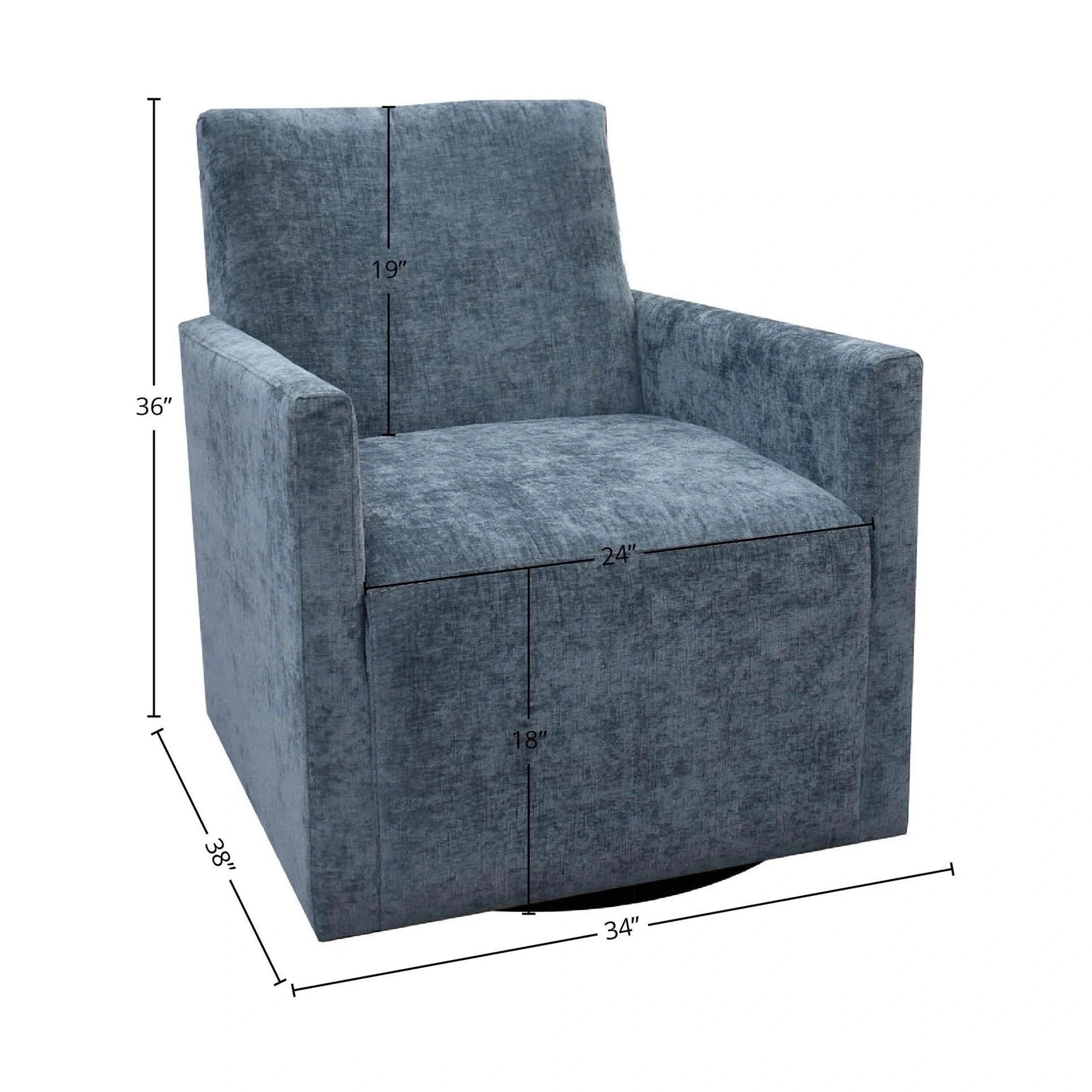 Sarnel Swivel Club Chair
