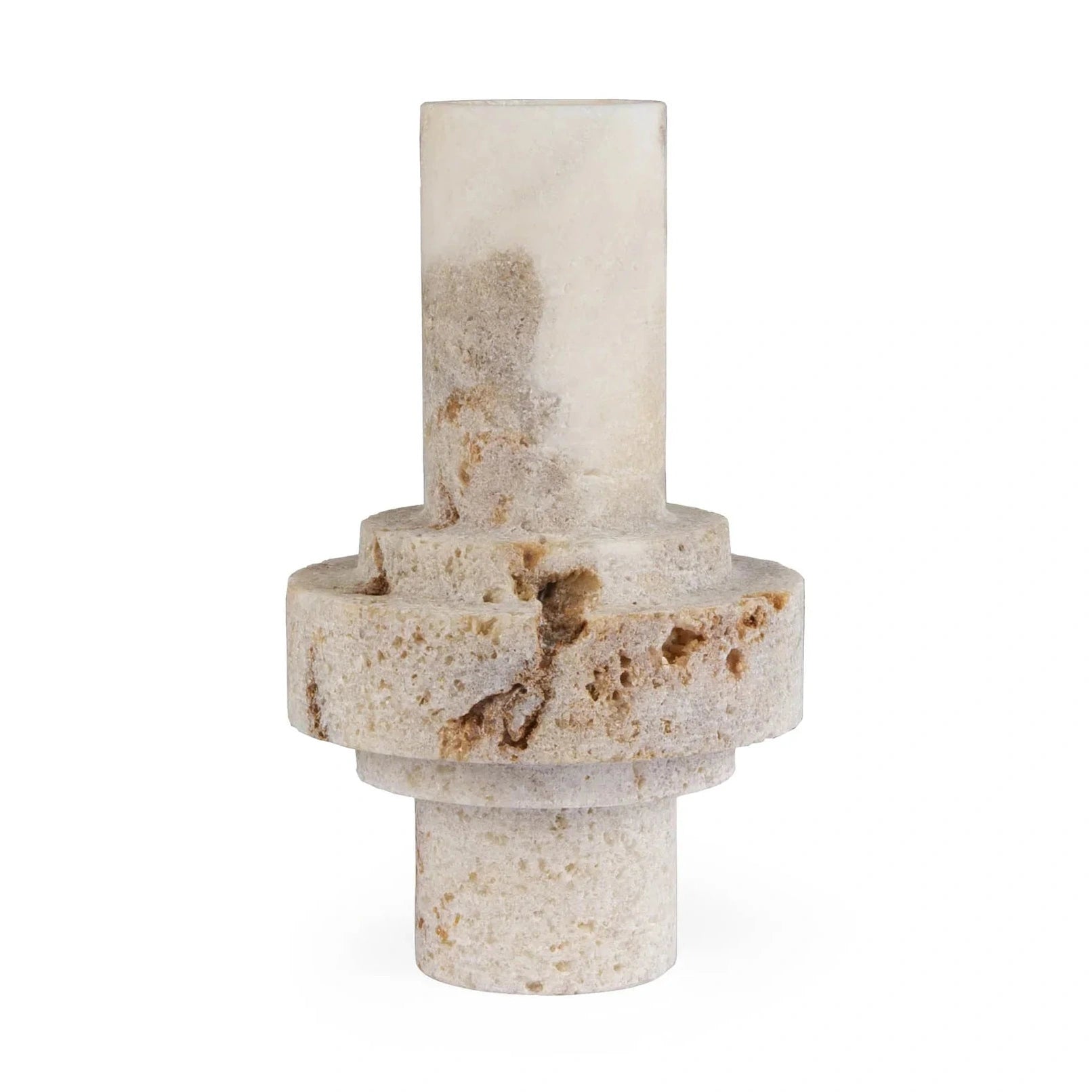 Cormac Cylinder Stone Vase