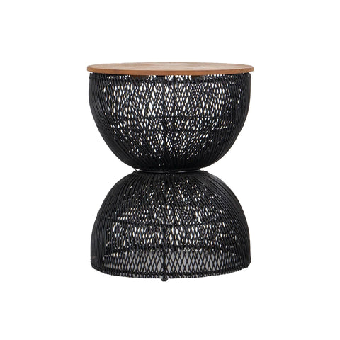 D-Bodhi Wave Side Table - Black