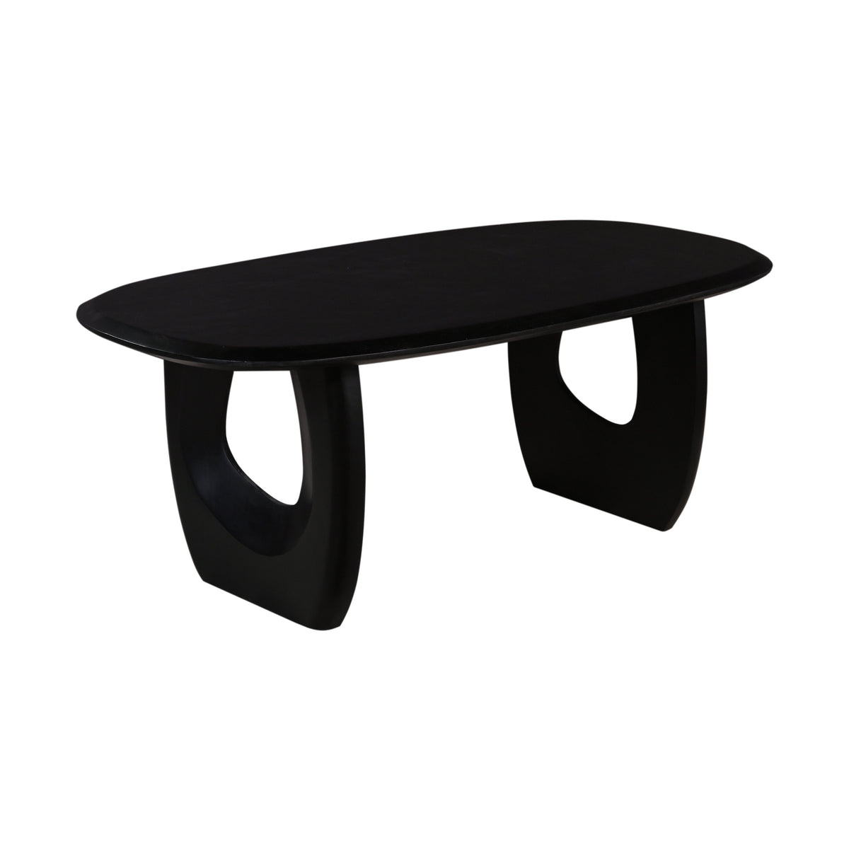 Cruz Wooden Dining Table - Black