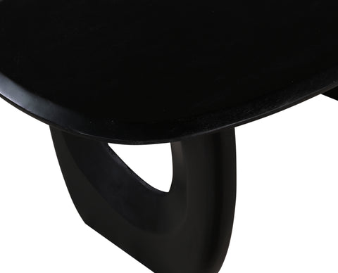 Cruz Wooden Dining Table - Black