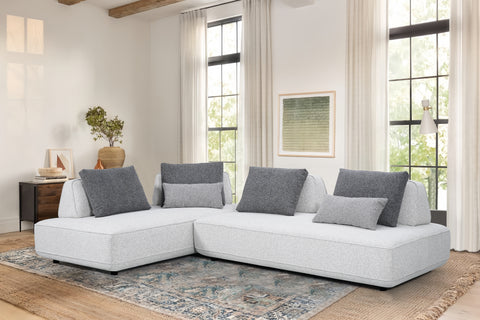 Antonio 2 PCs Sectional with Removable Cushions