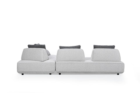 Antonio 2 PCs Sectional with Removable Cushions